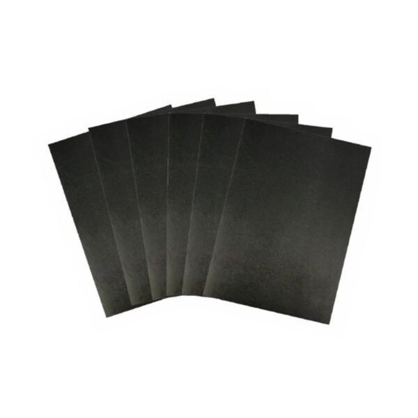 Capa para Encadernação 210x297mm (A4) PP Preta - Pacote com 100 unidades Mares