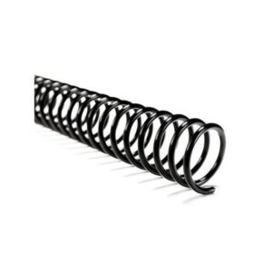 Espiral Preto 14mm - Pacote com 100 unidades (para até 85 folhas) Mares