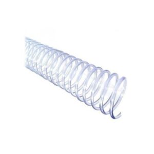 Espiral Transparente 09mm - Pacote com 100 unidades (para até 50 folhas) Mares