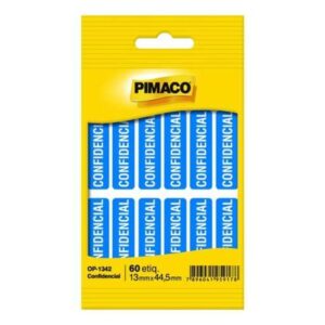 Etiqueta Confidencial com 60 Unidades - Pimaco