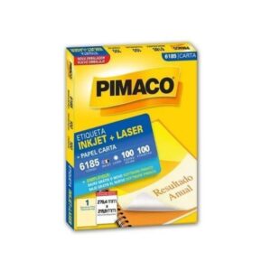 Etiqueta Laser 6185 c/100 - Pimaco