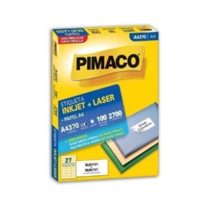 Etiqueta Laser A4370 com 2.700 unidades - Pimaco