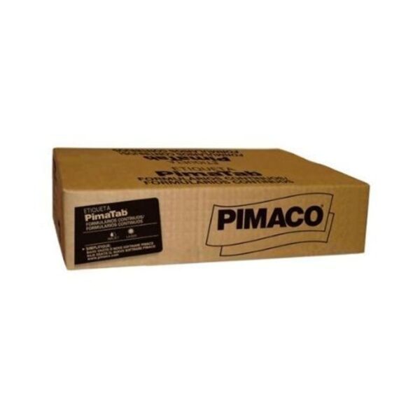 Etiqueta 81x36mm 4 colunas c/16.000 - Pimac