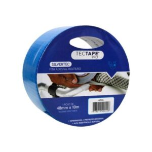 Fita Adesiva Multiuso 48x10 Azul - Tectape