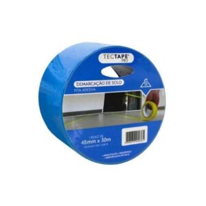 Fita para Demarcação de Solo 48x30 Azul - Tectape