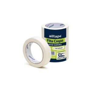 Fita crepe 24 x 50 - Alltape