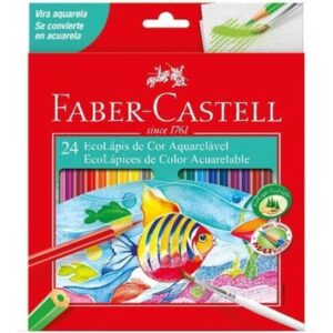 Lápis de Cor 24 Cores - Faber Castell