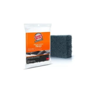 Fibra Limpeza Pesada Fibraco Scotch-Brite com 5 unidades