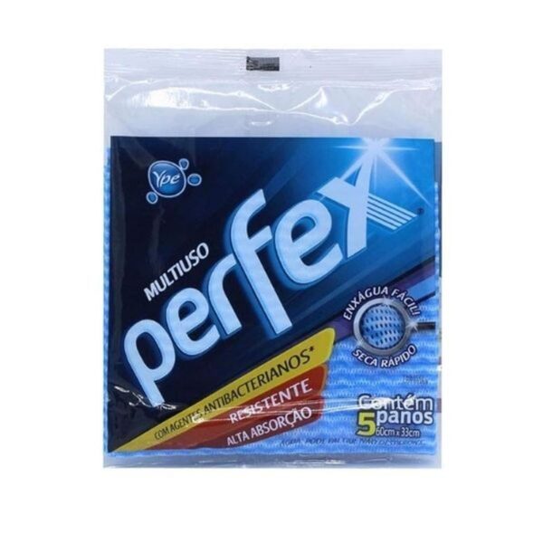 Pano Multiuso Perfex c/5 unidades - Ypê
