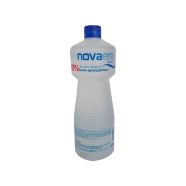 Álcool Etílico Líquido 70° 1 Litro - Nova Era