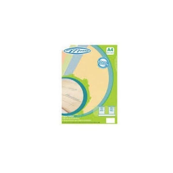 Papel Verge Berilo A4 180g - Pacote com 25 folhas Menno