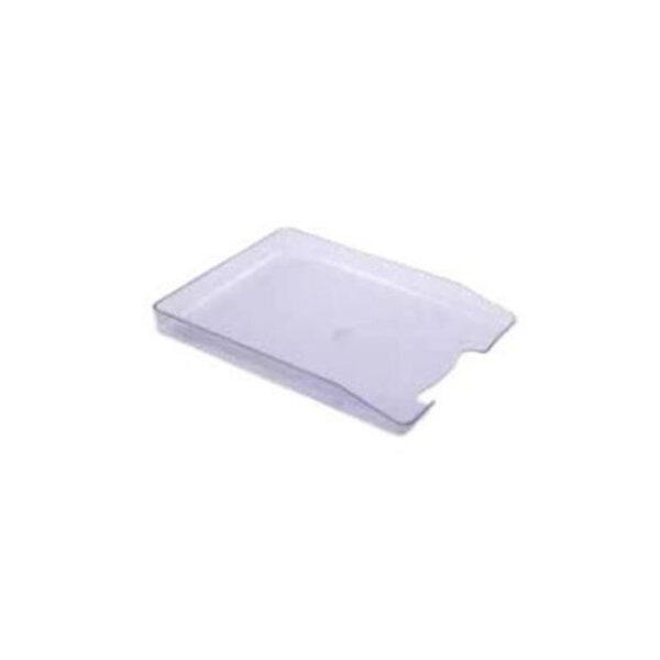Papeleira de acrílico simples cristal - Acrinil