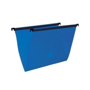 Pasta Suspensa Plástica Azul com 10 Unidades - Dello