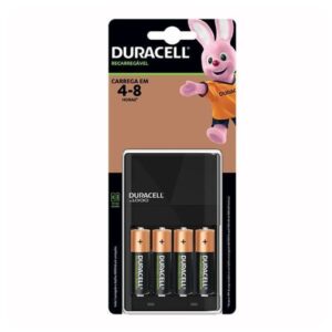Carregador para Pilhas AA/AAA com 4 Pilhas - Duracell