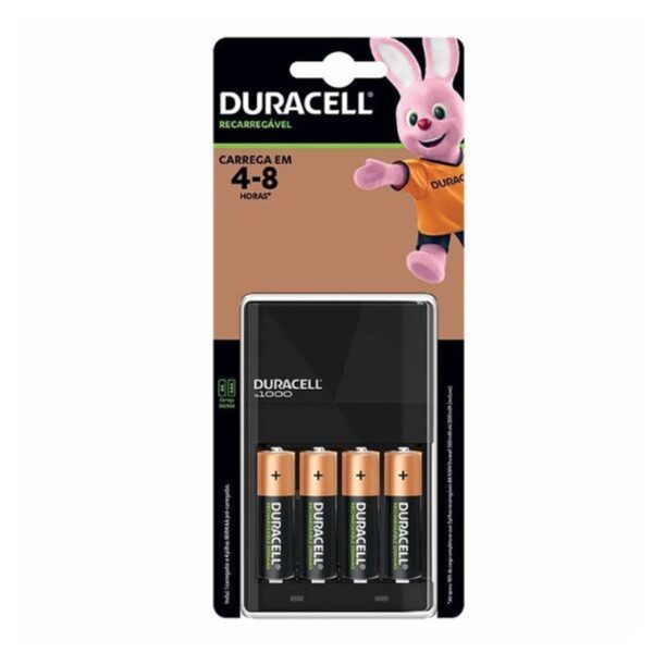 Carregador para Pilhas AA/AAA com 4 Pilhas - Duracell