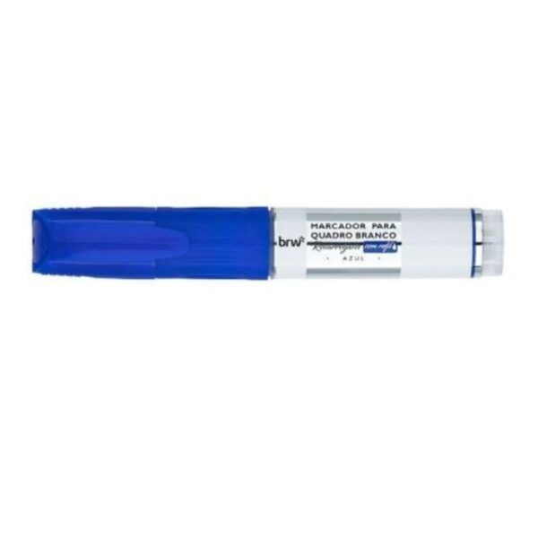 Pincel para Quadro Branco Recarregável Azul CA6021 - BRW