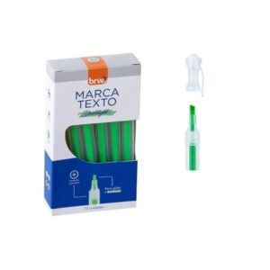 Pincel Marca Texto Dashlight Verde c/12 -- BRW