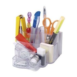 Porta-Clips/Lápis/Lembrete 7 Lugares Cristal - Dello