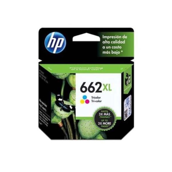 Cartucho HP CZ106AB (662XL) Colorido