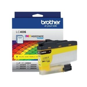 Cartucho de Tinta Brother LC406YS Amarelo