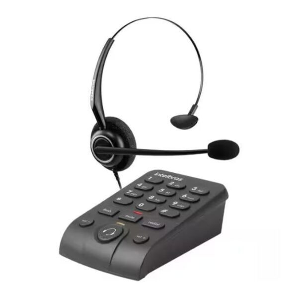 Headset com Base Discadora HSB 40 - Intelbras