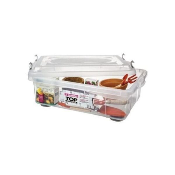 Caixa Organizadora 28,2L com Tampa 970 - Sanremo