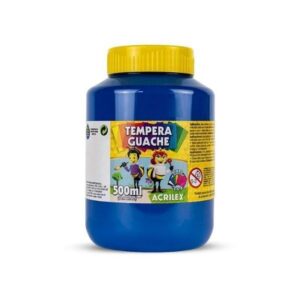 Tinta Guache Acrilex 500ml Azul Turquesa