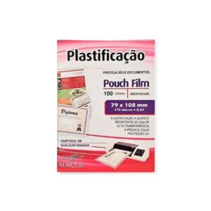 Plástico para Plastificação Polaseal RG 79x108 mm 0,07 mm - Mares