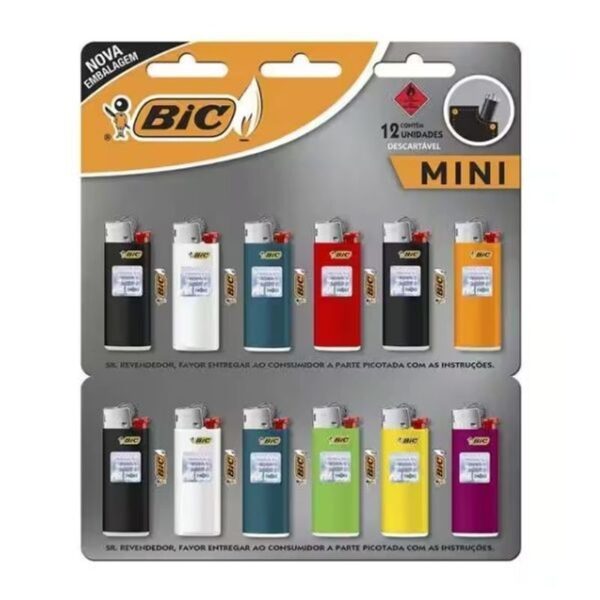 Isqueiro Mini BIC C/12