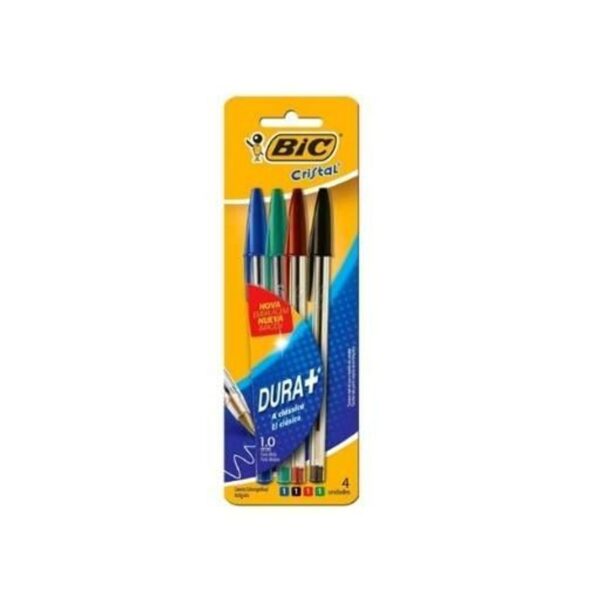 Caneta Esferográfica BIC Cristal Média Sortida - Caixa com 200 unidades (50x4)