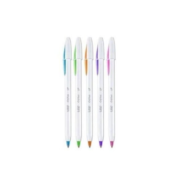 Caneta Esferográfica BIC Cristal Up Fashion Sortida -  60 Unidades (12x5)
