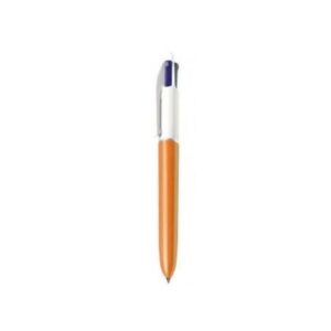 Caneta Esferográfica BIC 4 Cores Fine 0.8 mm C/12 - Laranja