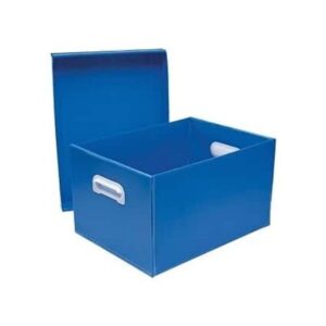 Caixa Organizadora Stock Azul 37x29x13cm