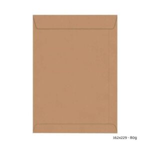 Envelope 162x229 80g Kraft Natural com 250 unidades