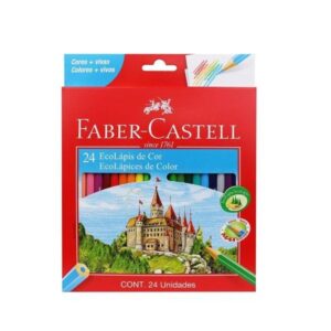 Lápis de Cor 24 Cores - Faber Castell