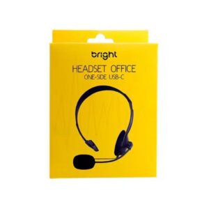 Headset USB Office com Adaptador USB-C 0018 - Bright