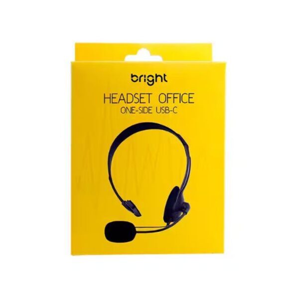 Headset USB Office com Adaptador USB-C 0018 - Bright
