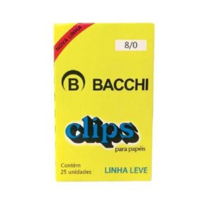 Clips Galvanizado 8/0 com 25 unidades -  BACCHI