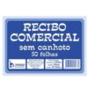 Recibo Comercial Sem Canhoto com 50 Folhas Tamoio