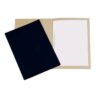 Pasta Plastificada Transparente Preta com Grampo Com 10 - Polycart