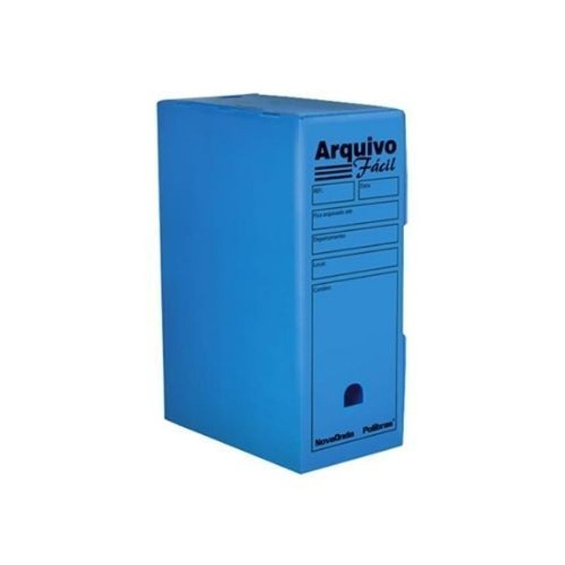 Arquivo Morto Poliondas Ofício Azul - Polibras