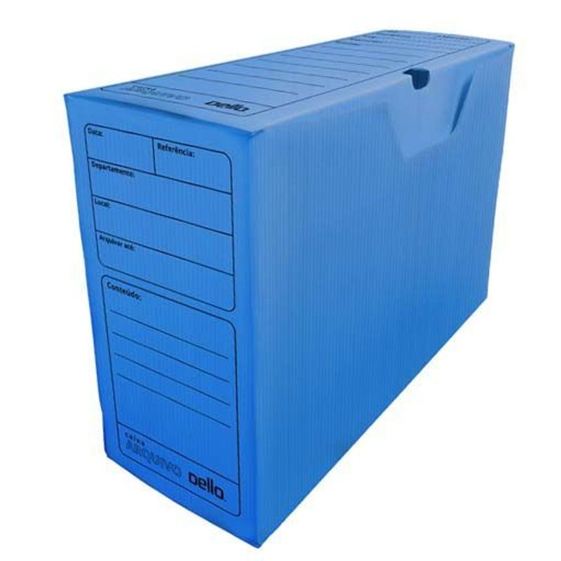 Arquivo Morto Polionda Ofício Azul - Dello