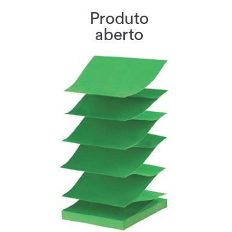 Bloco Pop-Up 330 (76x76) 90 folhas Aqua Splash - 3M - Imagem 2