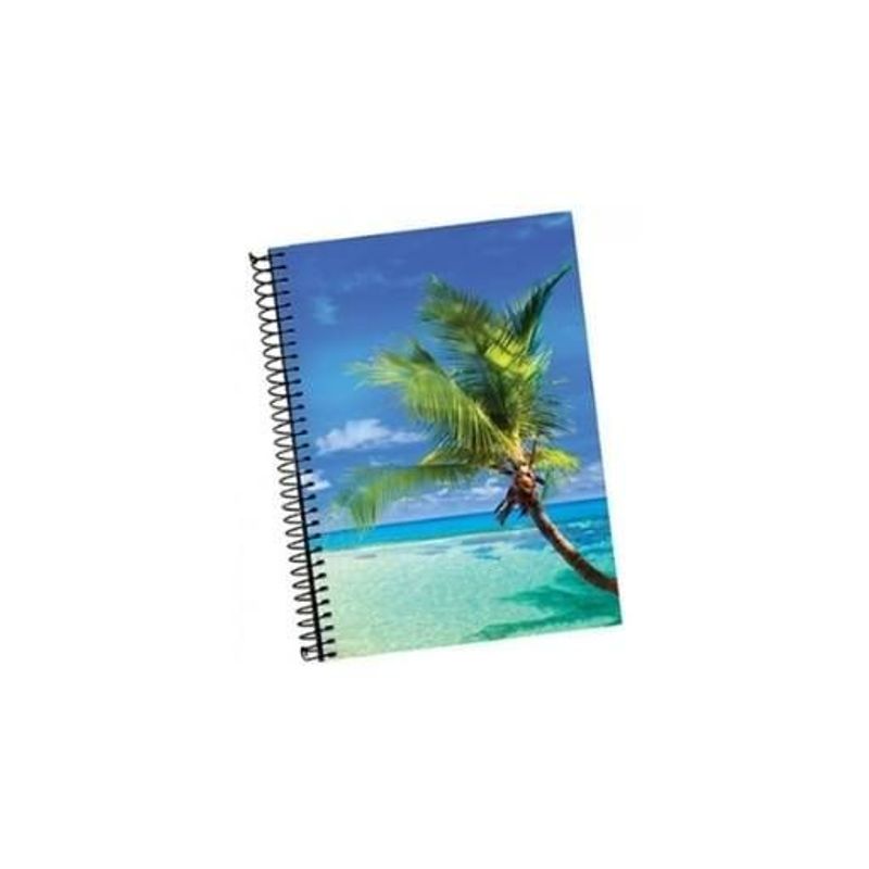 Caderno Capa Dura Espiral Universitário 96 folhas Brimpress