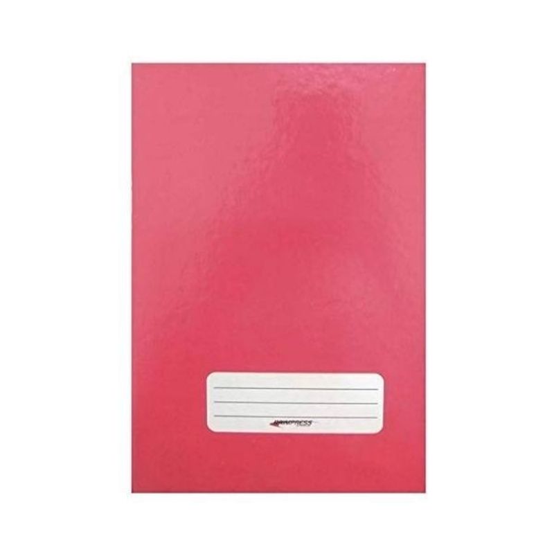 Caderno Capa Dura Brochura 1/4 Vermelho - 96 Folhas