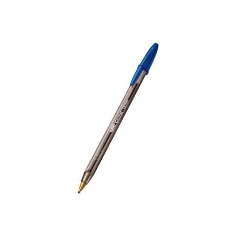 Caneta Esferográfica Cristal Intenso 1,6mm Azul - 25 Unidades - Bic