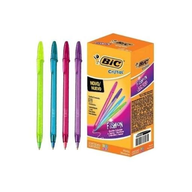 Caneta Esferográfica Shimmers Fashion 6X4 - Bic