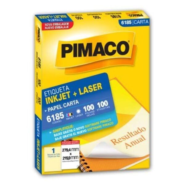 Etiqueta Laser 6185 Com 100 - Pimaco - Imagem 4