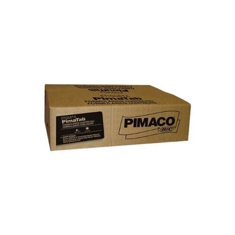 Etiqueta Adesiva Pimaco 89x23mm 3 Colunas com 18.000 Unidades