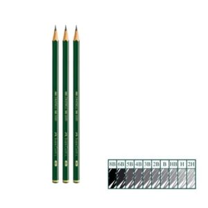 Lápis Preto Regente 9000 4B - Faber-Castell